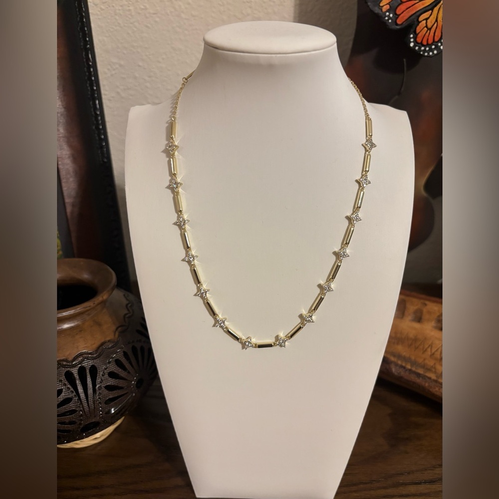 NWOT Holland Gold Strand Necklace in White
CZ - Picture 4 of 6
